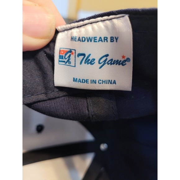 Sandbaggers Golf Hat Red Navy Blue Snapback Cap Adjustable THE GAME Golfing - Picture 5 of 5